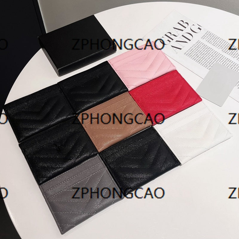 10A Quality designer Card Holders Credit Card Holder passport cover Wallets Holders Men Women Mini Small purses Wallet High Quality Slim Bank Cardho