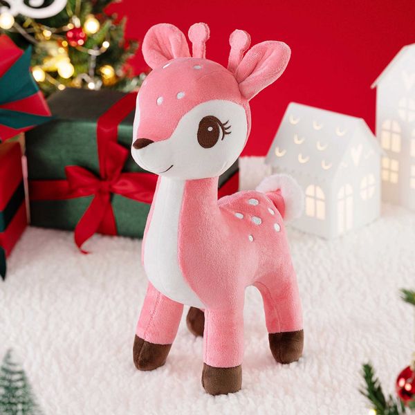 Gloveleya Baby Doll Plush Doll Sika Deer Baby Girl Plush Doll Christmas Gift Baby Shower Gift Y250108