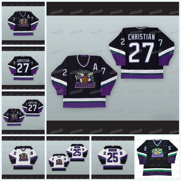 Minnesotass Moose Hockey Jersey Men&#039;s Retro Classic Sportswea Custom Any Name Any Number