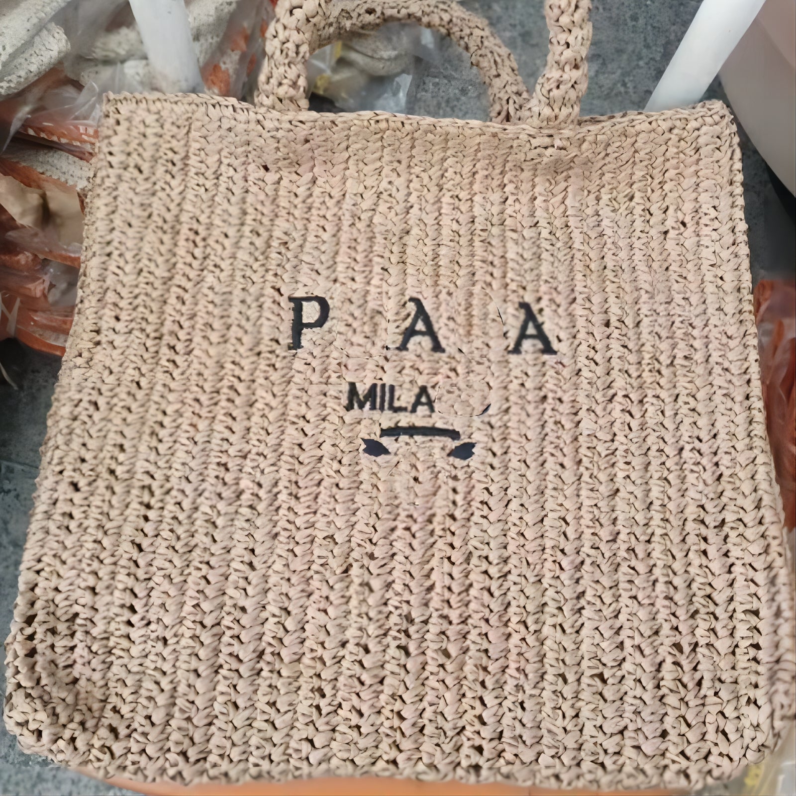 hollow out knitting shopping handbag luxury beach bag designer large woven tote beach bags knitted woman luxurys handbags brand holiday casual totes