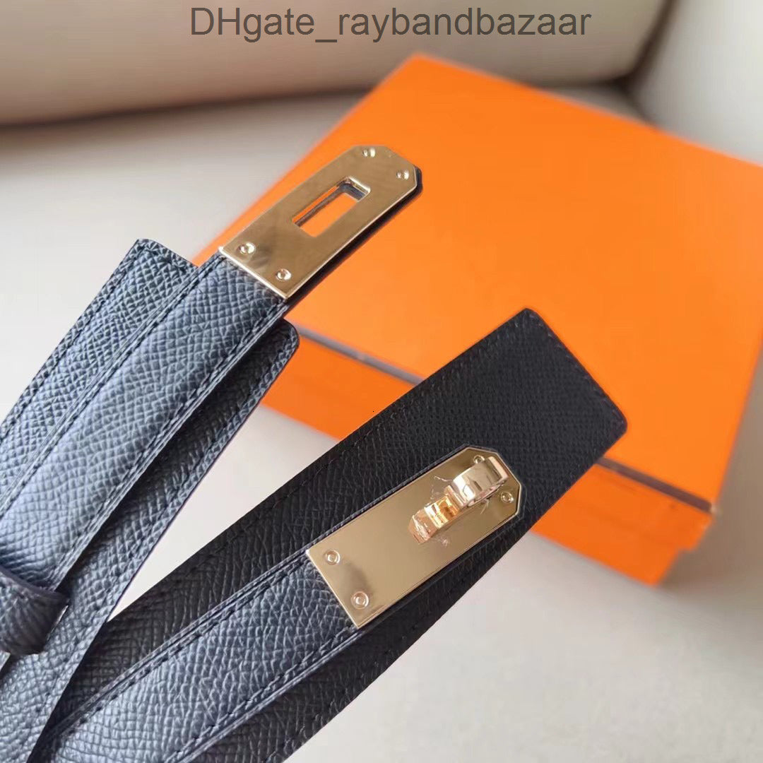 Designer leather belt made of calfskin 5CM width for women girdle top quality with box black 037 hernesliness hly hermaeslies hernelies 1C0C