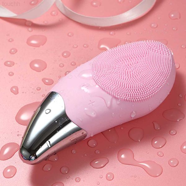 Electric Face Scrubbers Facial Cleansing Brushes Electric Skin Care Face Cleaner Massager For Face Washer Vacuum Pore Clean Washing Brush Be