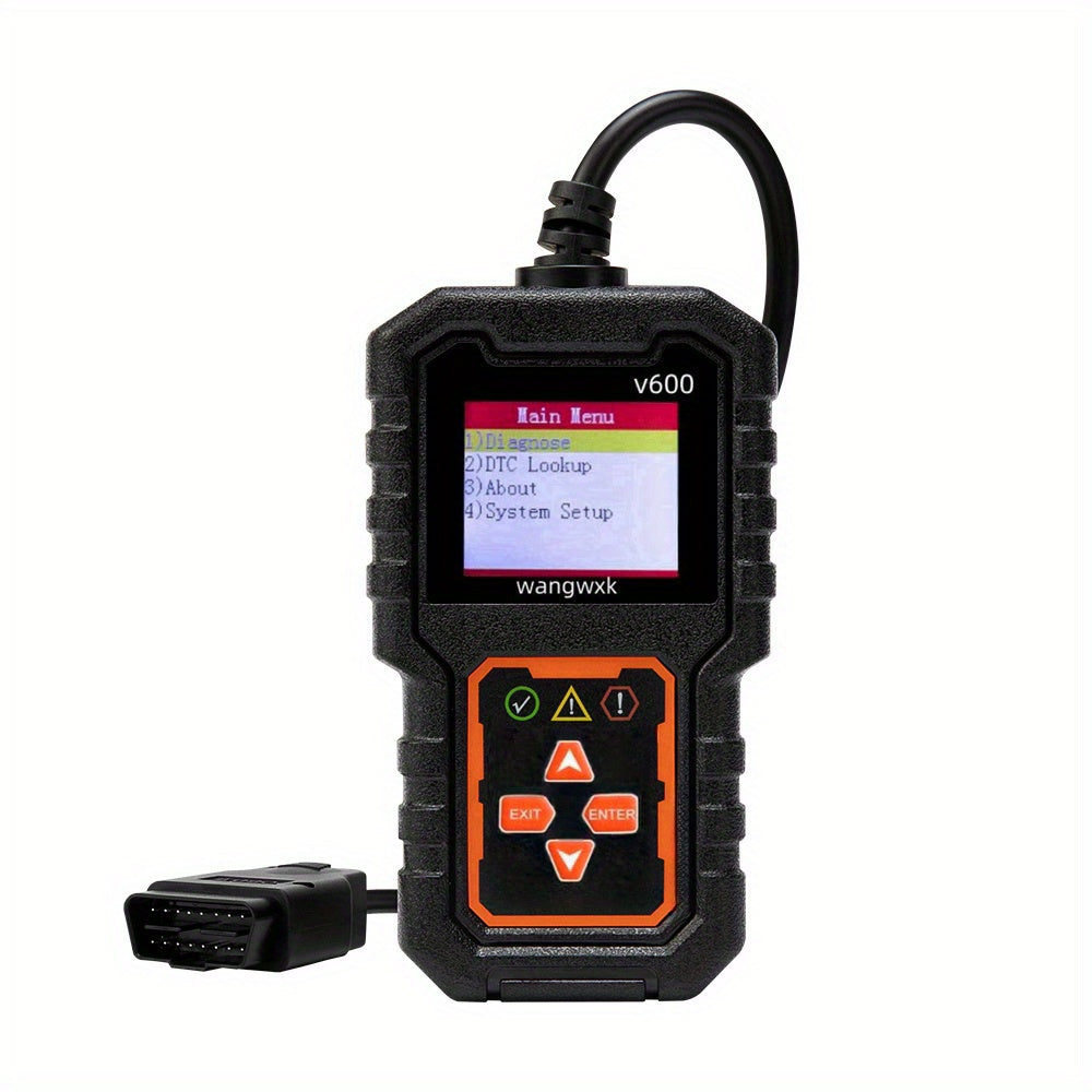 TEMU Universal Scanner Check Engine Fault Code Reader, Fault Codes Clear Cvn Diagnostic Scan Tool