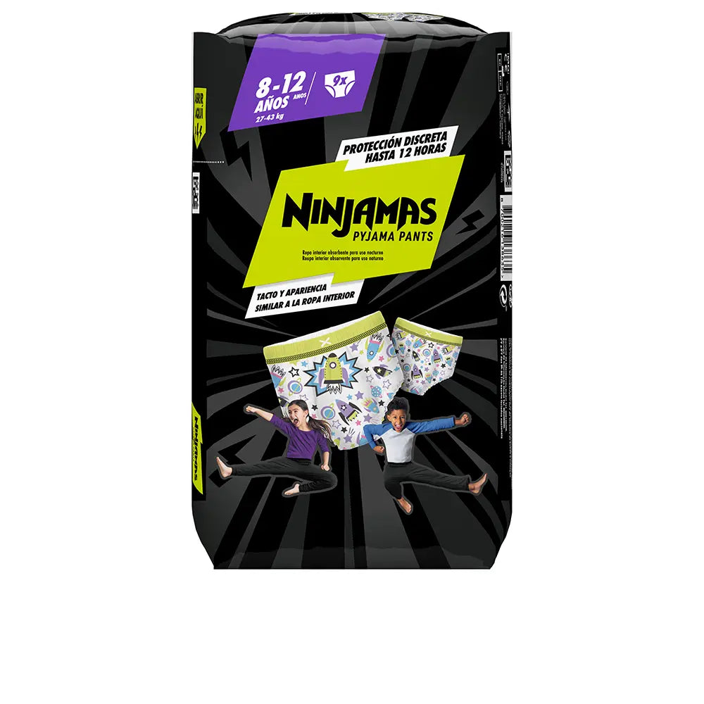 Pantalon Dodot Ninjamas 8-12 ans 27-43 Kg 9 U