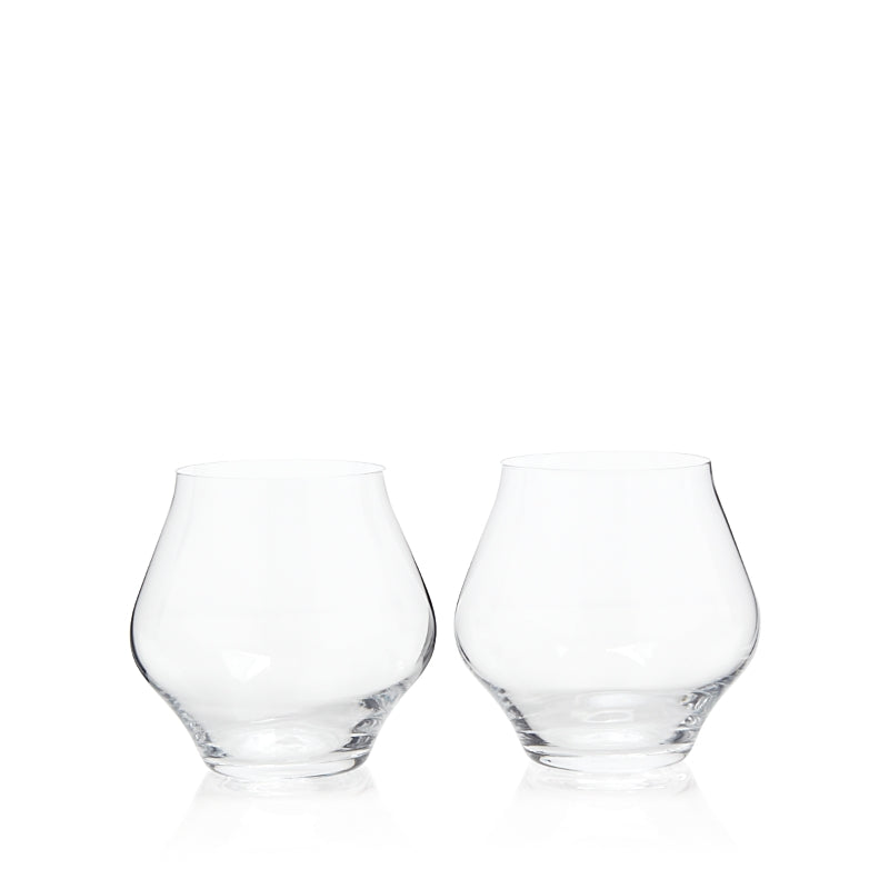 Luigi Bormioli Supremo Stemless Wine Glass, Set of 2