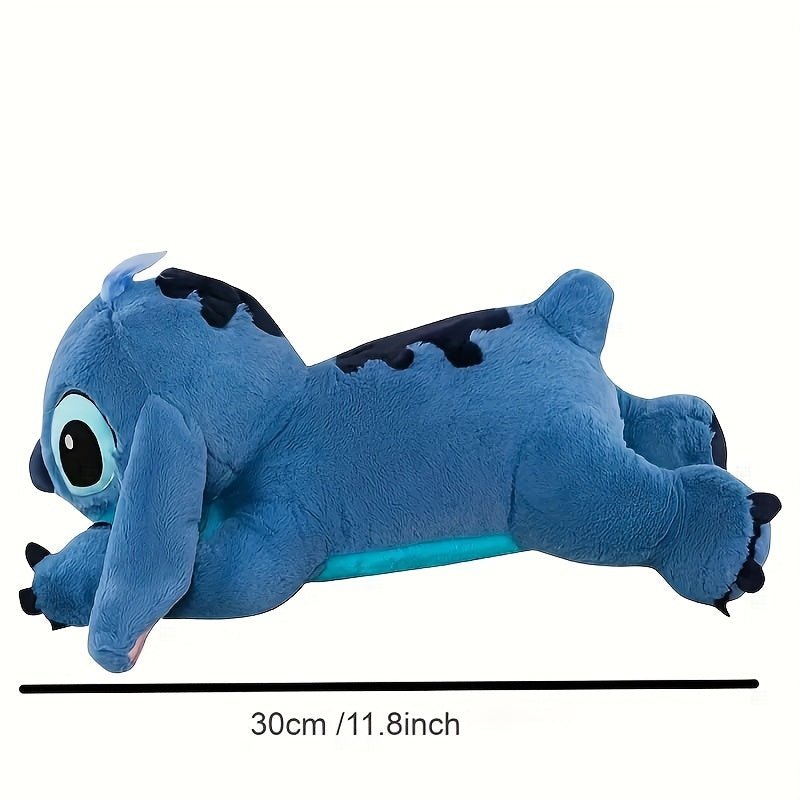 TEMU 1pc Toy - Soft Sky Blue Cartoon Plush Toy, Doll Is Home Decoration, Halloween Gifts, Christmas Gifts For Girls And Birthday Gifts For