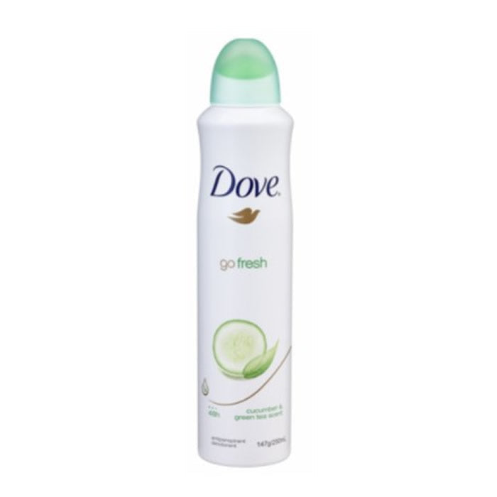 Dove Go Fresh Deodorant Spray med agurk og grønn te 250ml