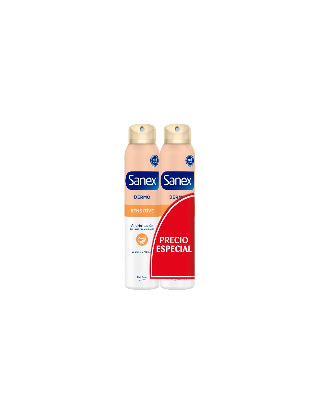 Deodorant Sanex Spray Sensitive 200ml Duplo