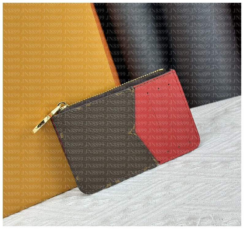 Designer Wallet Card Holder Leather Purse Designer Fashion Womens Purses Mens Credit Cards Wallet Bag Travel Coin Purses Holders With Box and Dust B