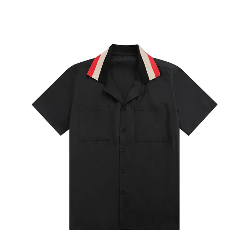 Mens Shirt Blouses Breasted T Shirt 24SS Fashion Tees Casual Top Classical Printed Women T-Shirts Oversize M-3XL