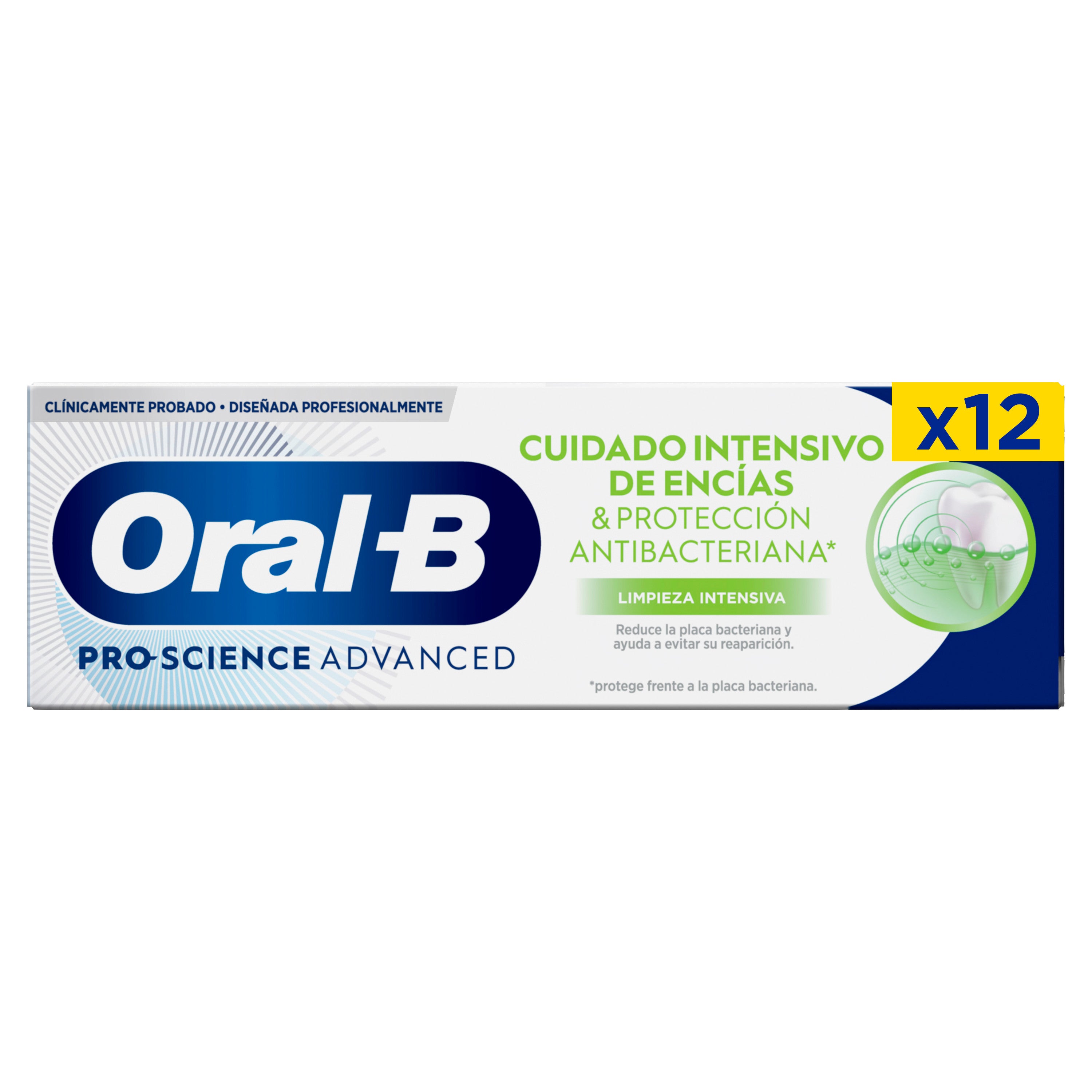 Oral-B Pasta de Dientes Protección Antibacteriana- Pack de 12