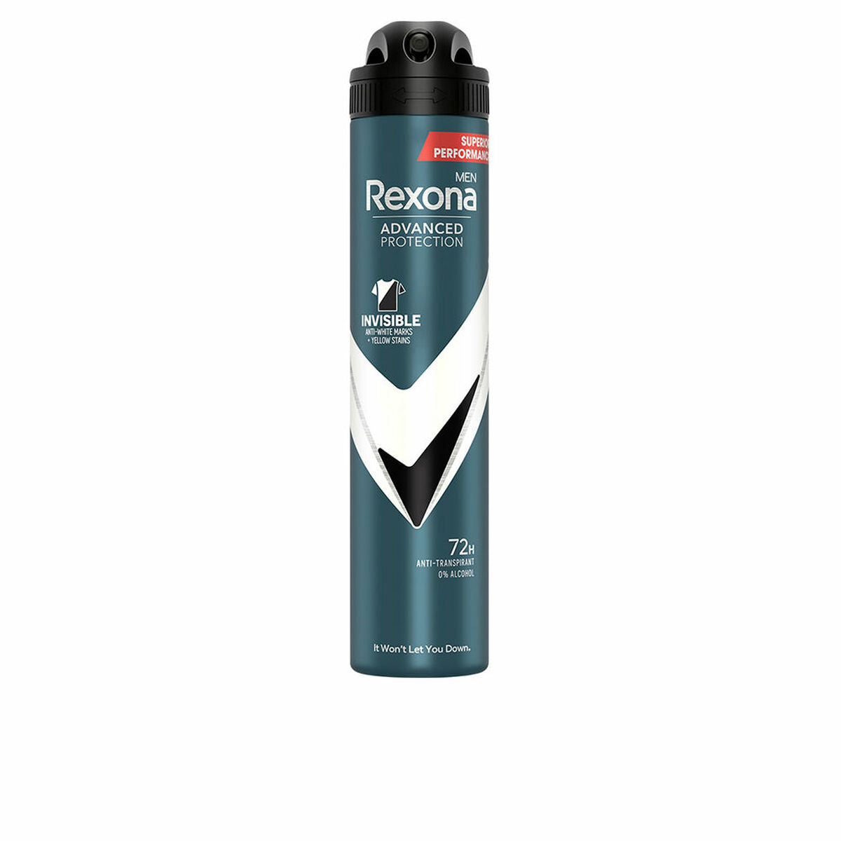 Rexona Usynlig deodorant svart og hvit klesspray 200ml 72t