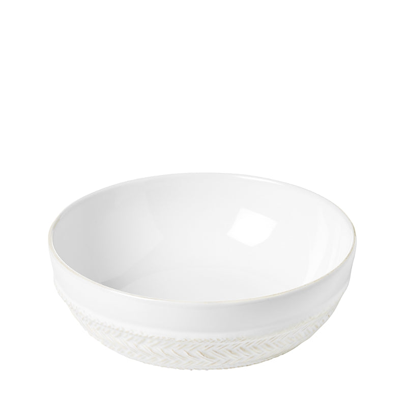 Juliska Le Panier Whitewash Coupe Pasta-Soup Bowl