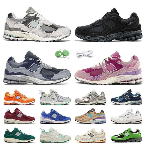 New 2002r shoes for men women designer Light Grey Bone Light Aluminum Protection Pack Rain Cloud Sail Royal Grey mens trainers womens outdoo