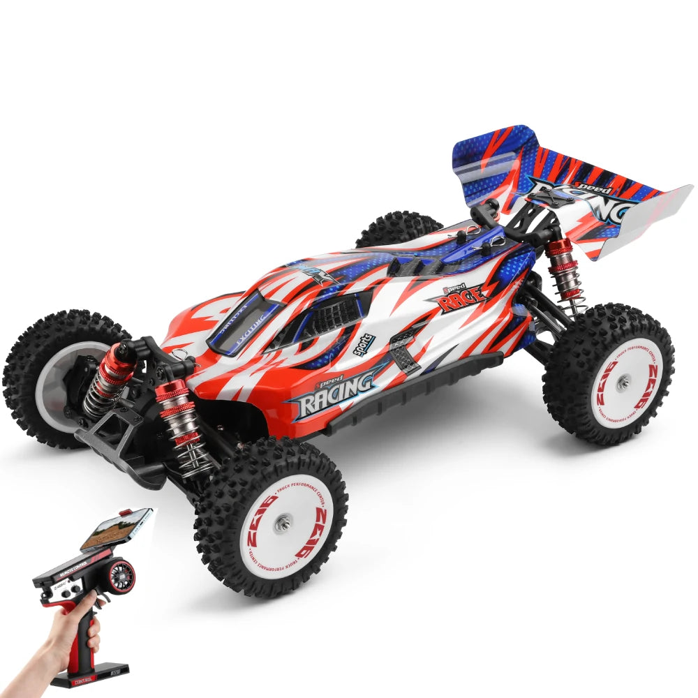Wltoys 124008 RTR 1-12 2.4G 4WD 3S Brushless RC Car 60km-h Off-Road Climbing High Speed Truck Full Proportional Vehicles