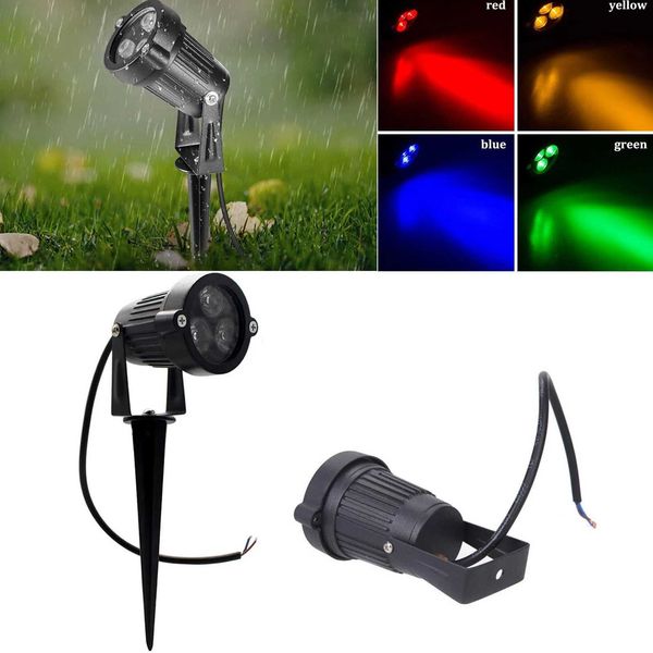 Waterproof outdoor garden lawn light DC 12V low voltage IP65 outdoor 9W LED landscape light garden courtyard spotlight X241102
