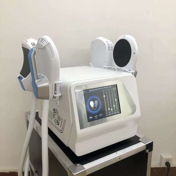 HIEMT Abs Training Body Slimming Machine EMS Muscle Stimulator EMSlim With RF Fat Burning Butt Lift Body Conturing Equipment