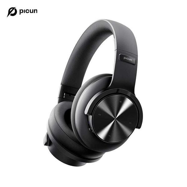 Picun B8 Wireless Headphones 40MM HIFI Bluetooth Headset Low-Latency HD Mic 120H Game Mode Hands-free Touch Control FoldableM240729