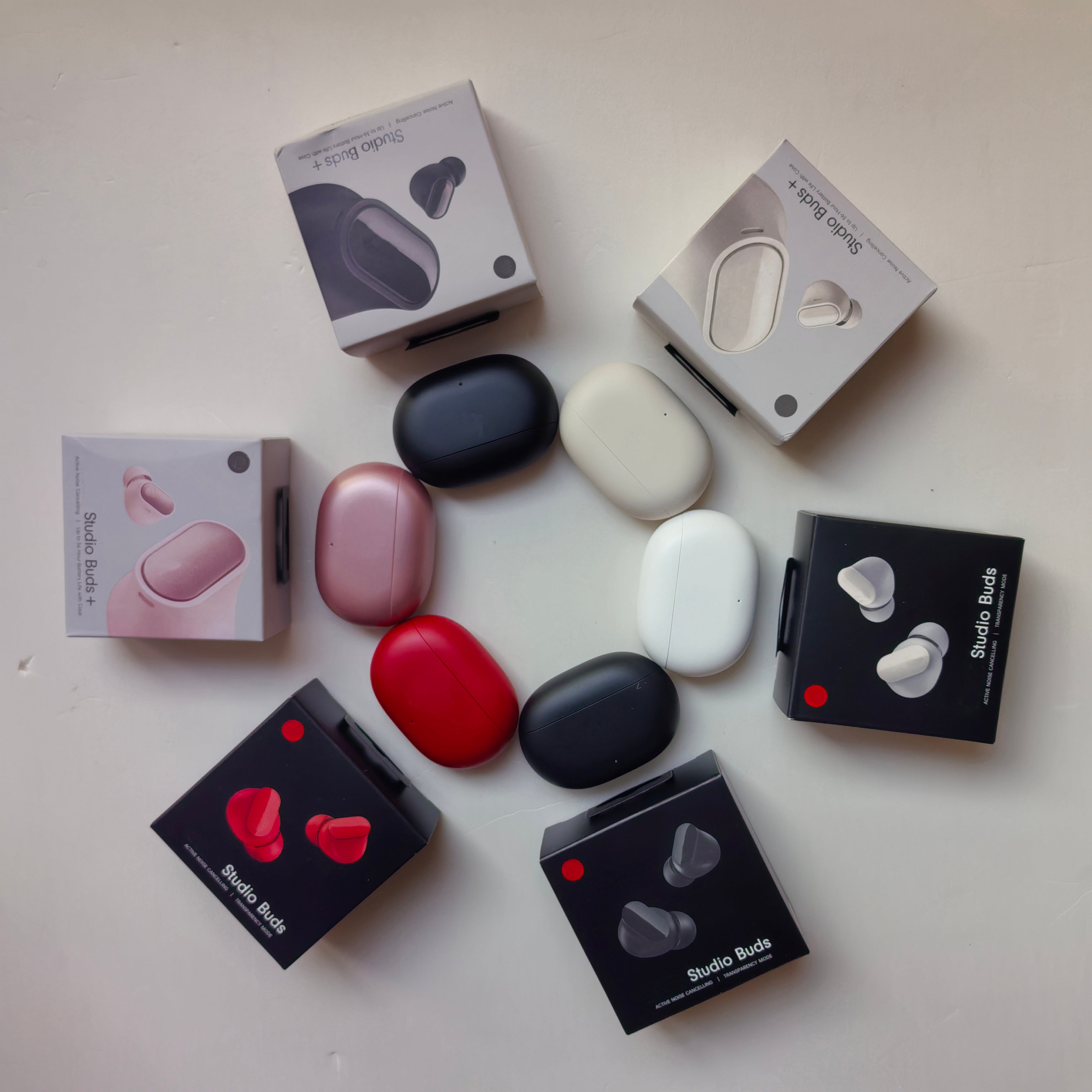 studio buds Bluetooth Headphones Truly wireless stereo in-ear 5.0 music noise reduction sports headphones