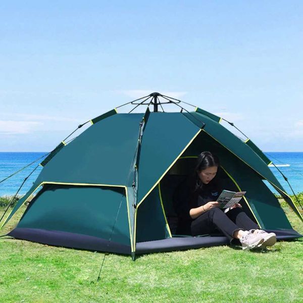 Tent Ultralight Waterproof Automatic Tent 3-4 Person Portab 3 Season packing Tent Outdoor Hiking Cam TentXJ241217