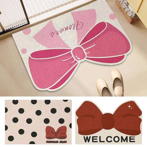 1pcs Non-Slip Welcome Mat Household Dirt-Resistant Bathroom or Pads Bedroom Shower Tub For Kids Teen Pink Lovers R250206