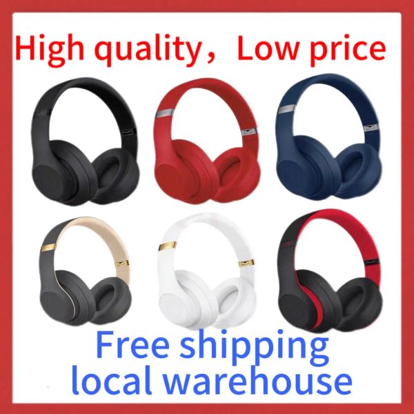 Pro Studio Wireless Headphones St3.0 ANC Headsets Stereo Bluetooth Noise-Cancelg Headsets Foldable Portable Headphone S