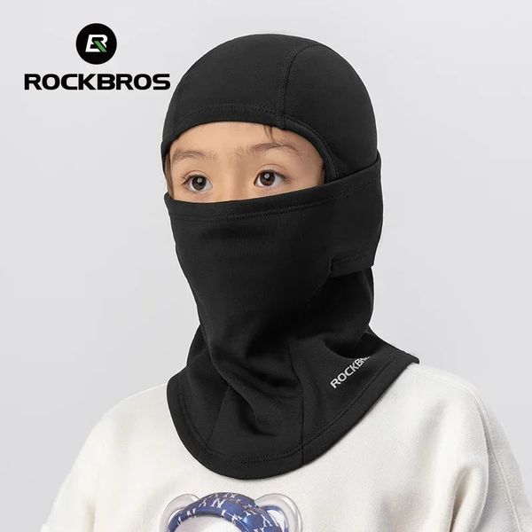 ROCKBROS Ski Mask Outdoor Windproof Full Face Cover UV Protector Breathable Scarf Face Mask Equipment Skiing Cap for Children 241212
