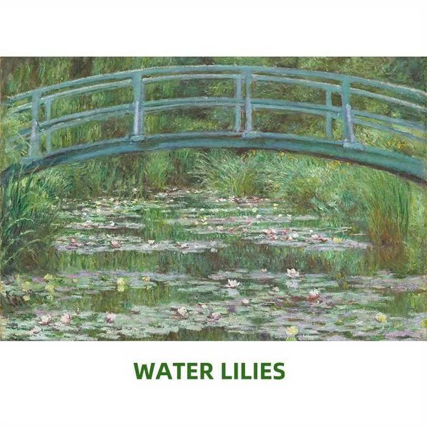 Puzzles 150pcs Mini Test Tube Puzzle Water Lilies Monet Famous Painting Educational Game Home Decor Festival Gift Birthdat Present