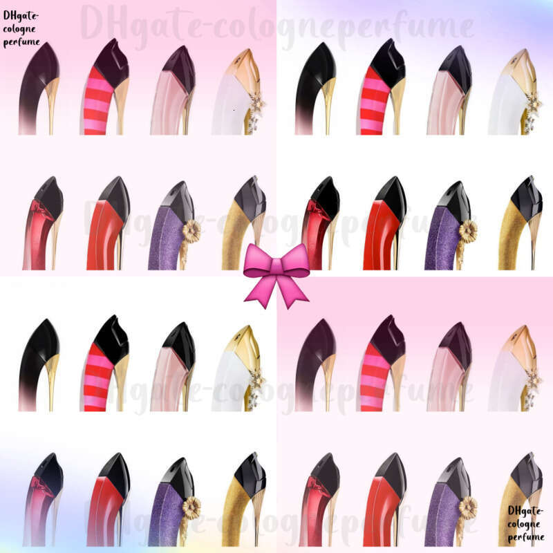 good girl blush perfume heel perfume women pink 80ml Fragrances Quality Good Perfume for Eau De Parfum Long Lasting Smell EDP Woman girl Perfumes Sp