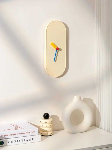 Home decoration dopamine wall mounted clock M250212