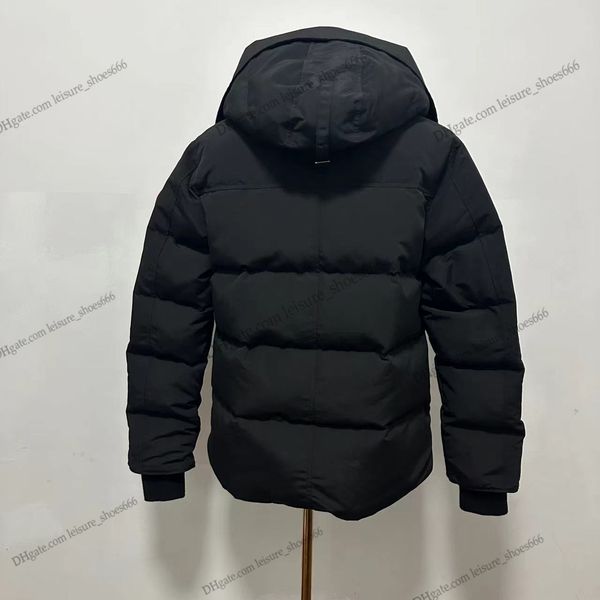 Goose Mens Down Jackets Veste Homme Outdoor Winter Jassen Outerwear Big Fur Hooded Fourrure Manteau Down Jacket Coat Hiver Parka Doudoune