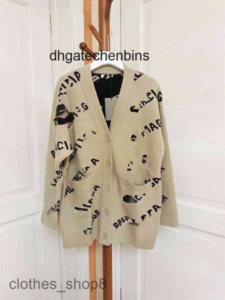 Balencags mens trendy fashion brand hoodies italy brand Paris winter wool cardigan knitting star fresh sweet thick sweater for men women UUI