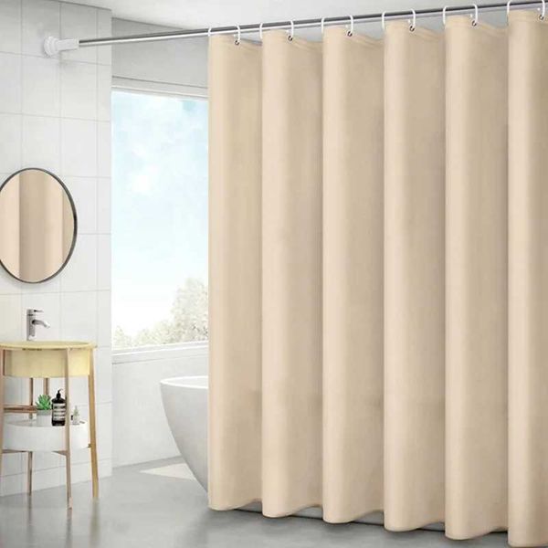 Bathroom Shower Curtains PEVA Waterproof Thickening Bath Curtain With Rustproof Metal Grmets Shower Curtain Crip gang Y250116