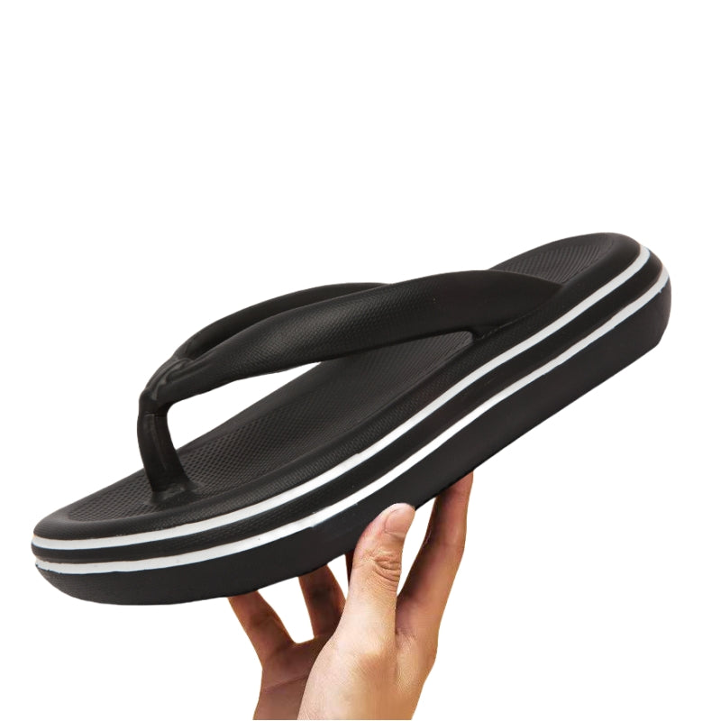 Fashion New Men&#039;s Flip Flops Outdoor Indoor Slippers Soft Sole Slides Men Beach Sandals Non-slip Home Men Slippers Flip Flops