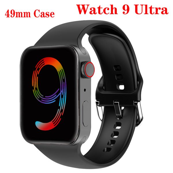 IWO Series 9 49mm Smart Watch i9 Ultra Max Bluetooth Call 2.19 Inch DIY Face Wristbands Heart Rate Men Women Sport Fitness Tracker NFC Smart