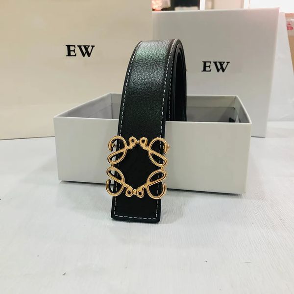 Designer Belt Luxury Brand Mens Belt Designer Solid Color Letter Womens High Quality Belt Leather Style