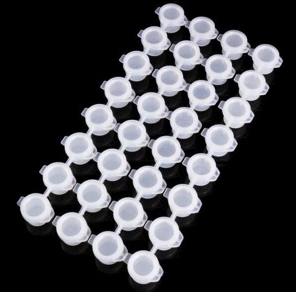 Plastic Paint Tray Palettes 8 Lattices Grids Palettes Paint Plates Color Mixing Tray for Acrylic Oil Watercolor