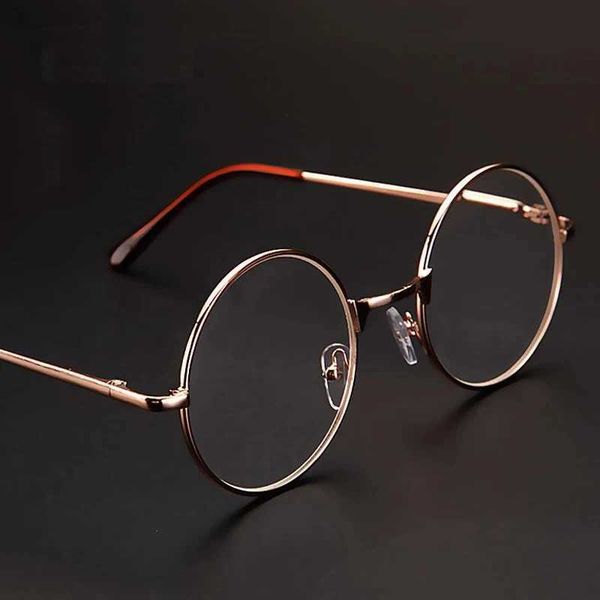 Retro Metal Round Frame Reading Glasses Women Men Presbyopic Eyeglasses Eyewear Diopter +1.0 +1.5 +2.0 +2.5 +3.0 +3.5 +4.0XJ240907