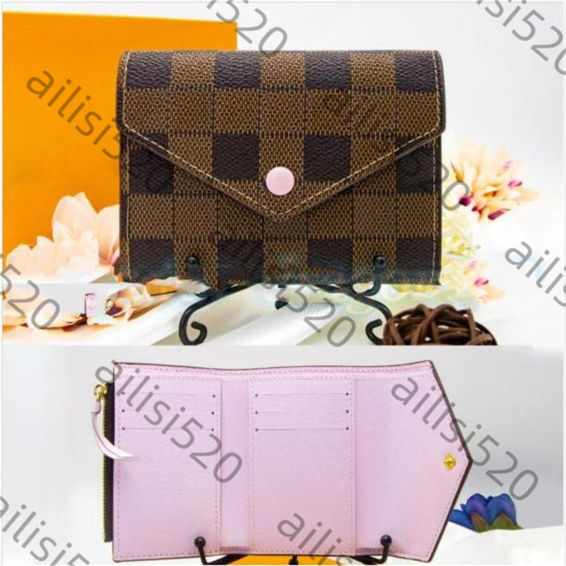 2025 Top quality wallets wallet luxury pochette Womens purse card holder keychain messenger Designer purses Key pouch Leather CardHolder