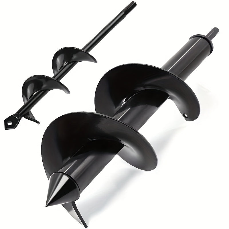 TEMU Garden Auger Bit, Auger Bit For Planting Bulbs And Flowers, Gardening Power Tool Accessories, Suitable For 3-8 Inch Hexagonal Drill