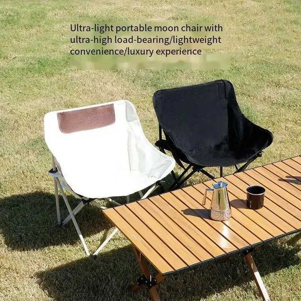 Camp Furniture Outdoor portable folding chair Camping Chicken rolls table set High back H241121