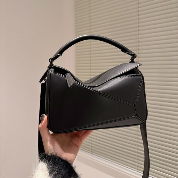 Designer bag Women&#039;s crossbody bag Lychee grain cowhide irregular shaped shoulder bag handbag wallet