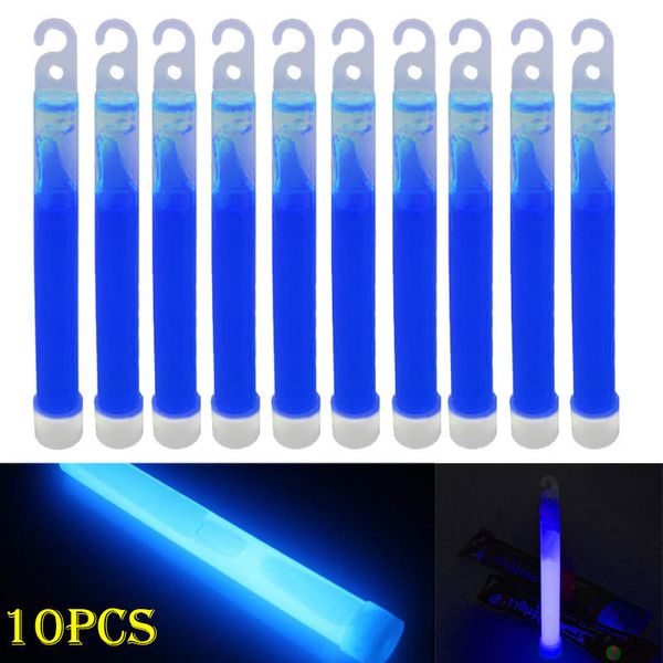 Novelty Games 10pcs 6inch Industrial Grade Glow Sticks Light Stick Kpop for Party Camping Lights Glowstick Chemical Fluorescent Stars Shine