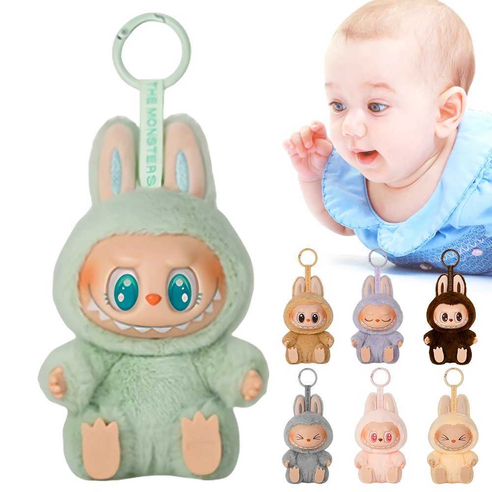 Labubu The Monsters Heartbeat aron Enamel Face BlindBox Pvc Digital Desktop Decoration Kaii Doll Childrens Christmas Gift Y250108