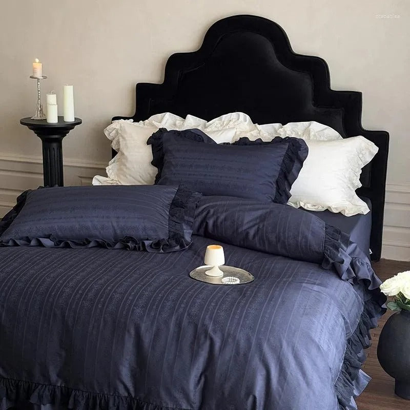 MO Sophisticated Pink Flannel Duvet Cover & Pillowcase Pairing Soft Fabric Home Decor Essentials