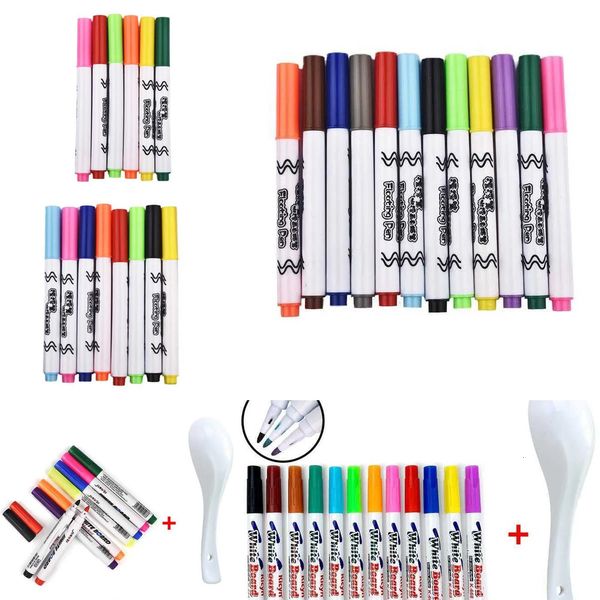 Update Wholesale New Magical Painting Whiteboard Markers Ating Ink Pen Doodle Water Pens Montessori Early Education Toy Art Supplies