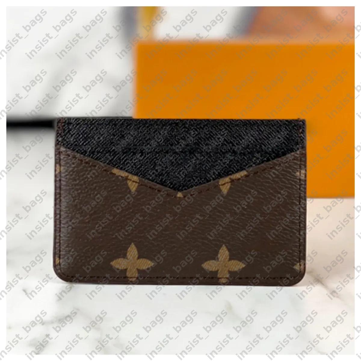 Luxury Designer Wallet Women Mens Coin Purse Genuine Leather Wallet Credit Card Slots Neo Card Holder Multicolour High Quality Money Clip Key Holder