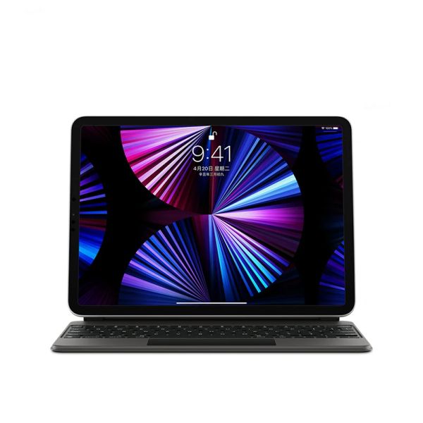 For iPad Pro Magic Keyboard Cover Tablet Pro 11 inch 12.9 2022 2021 20 2018 Air 5 4 Magnetic Portuguese Spanish Arabic Russian