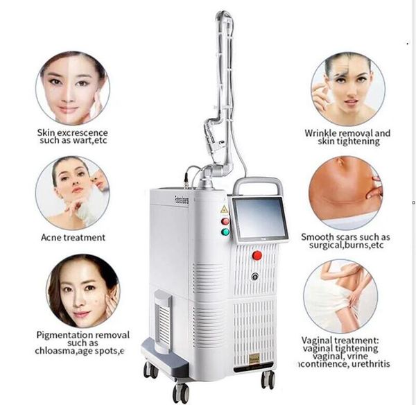 US accessories 60w RF tube Co2 Fractional Laser Wrinkle Removal acne scar wrinkles removal skin rejuvenation stretch marks removal vaginal t
