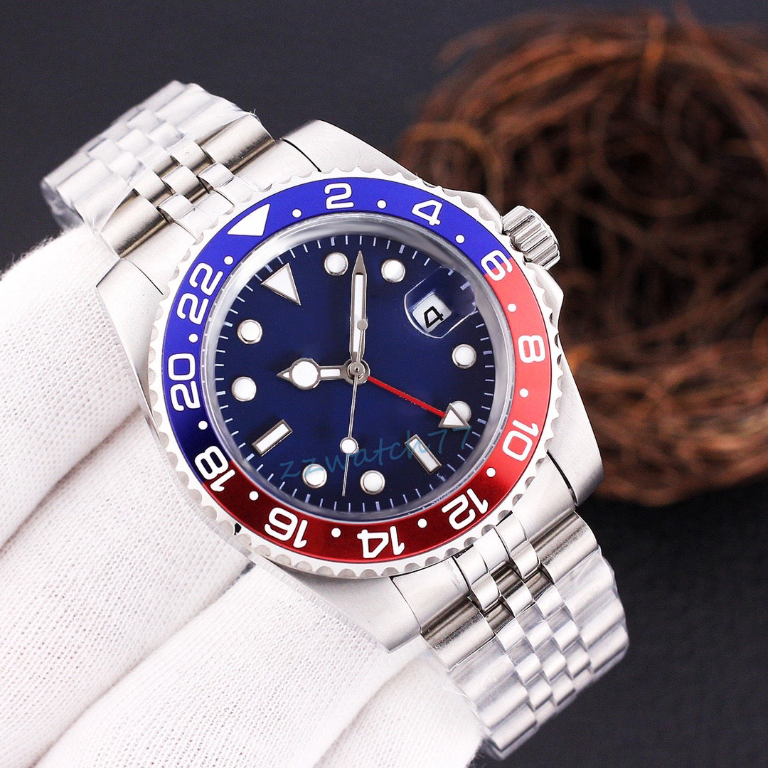 top mens watches wristwatches designer waterproof watche automatic mechanical wrist watch 40mm sapphire mirror stainless luminous sapphire steel str